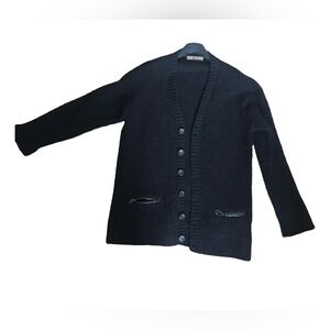 Men’s John Galliano Mohair Cardigan Sweater